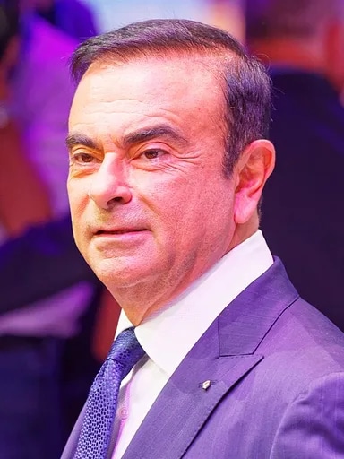 Professional image of Carlos Ghosn - the person this page is dedicated to